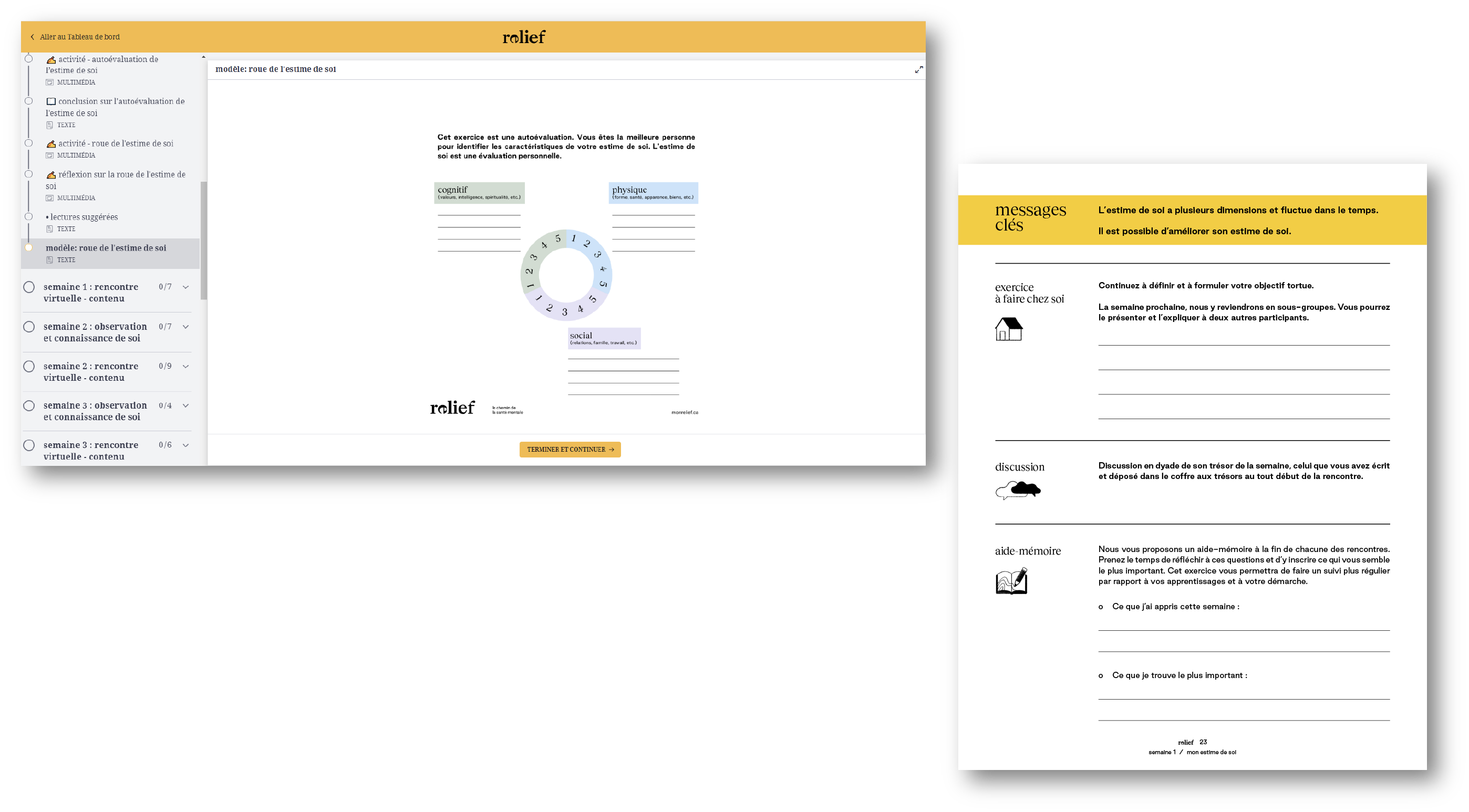 Vivre avec une meilleure estime de soi
